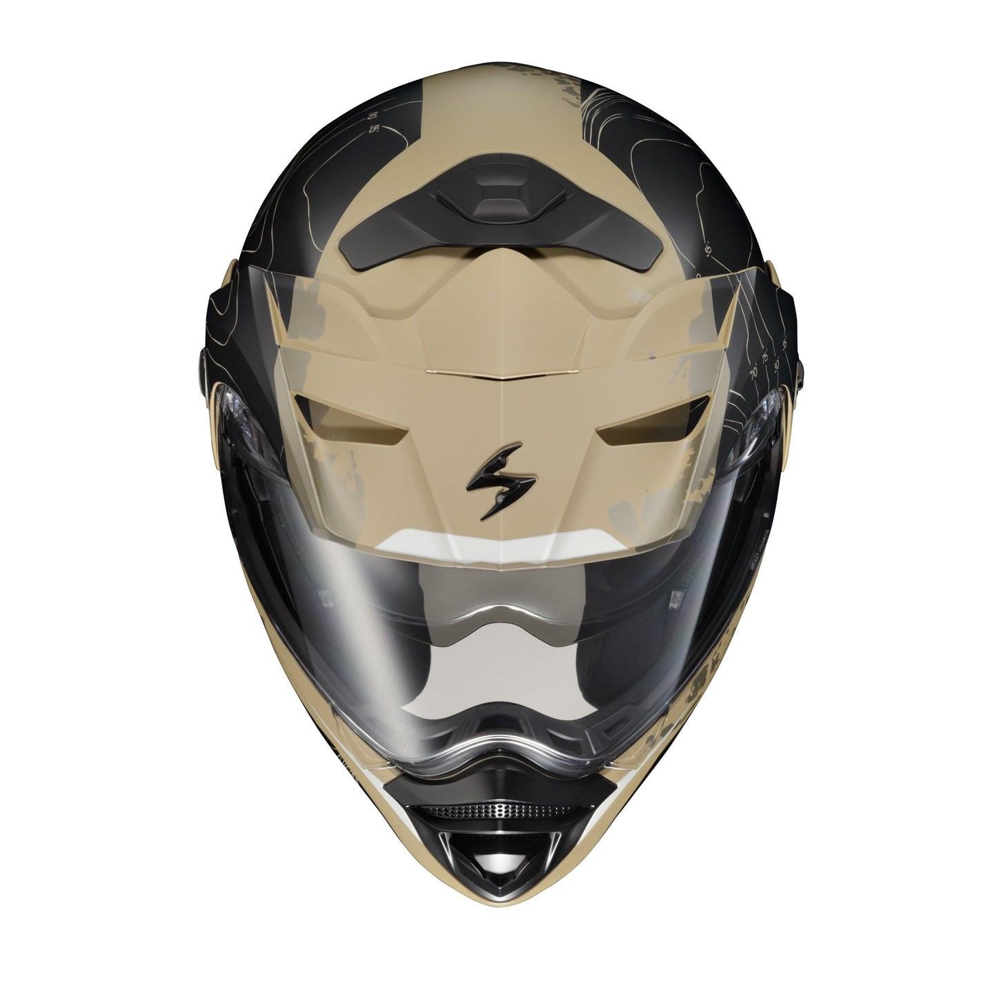 Exo At960 Modular Helmet Topographic Sand/Black Lg