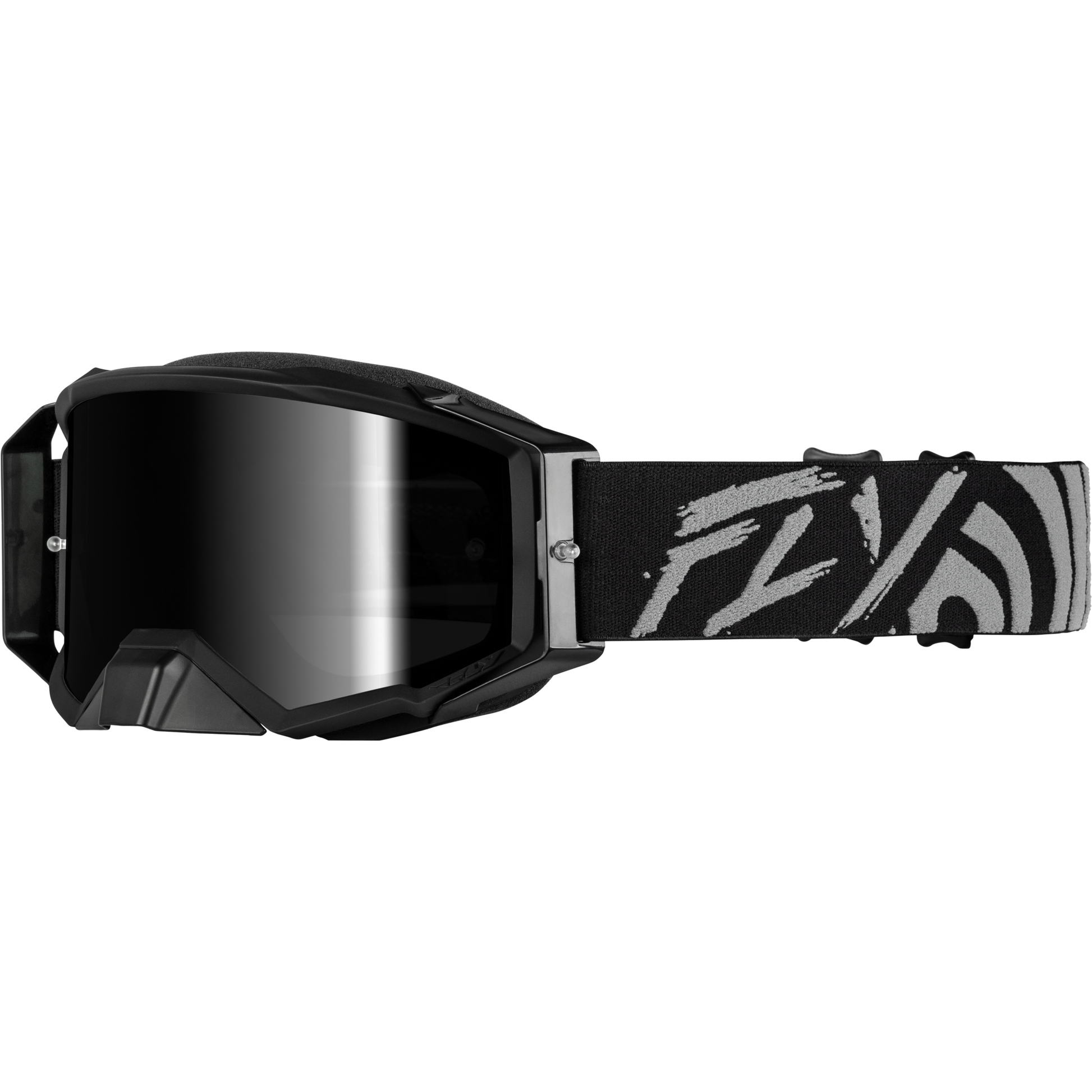 Zone Elite Goggle Grey/Black W/ Black Mirror/Smoke Lens