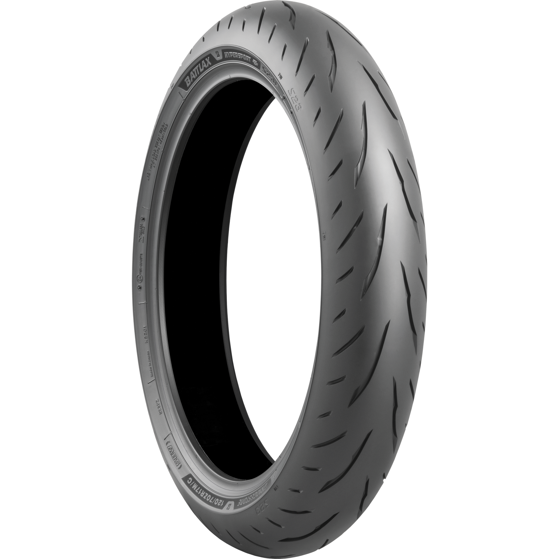 Tire Battlax Hypersport S23 Fr 120/70zr17 58w Radial Tl