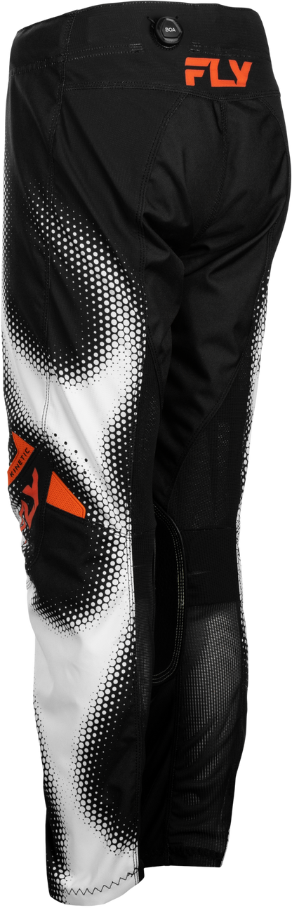 Youth Kinetic Torch Pants Black/White/Orange Sz 22