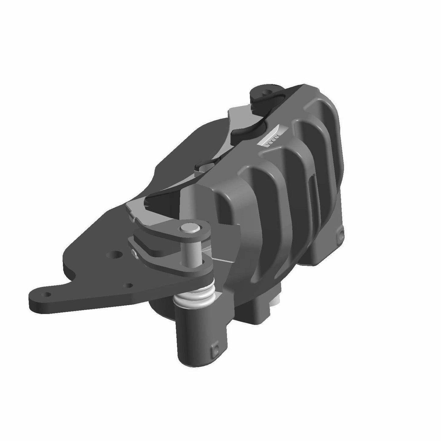 Polaris RZR 3-Piston Brake Caliper Assembly, Genuine OEM Part 1913240, Qty 1
