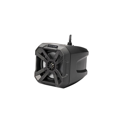 Kicker 48BTCAN65 - PowerCans 6.5" Bluetooth Powered Powersports Speaker Pods,...