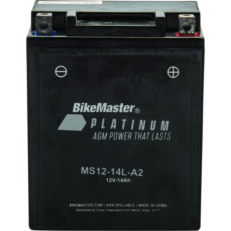 BikeMaster AGM Battery - MS12-14L-A2