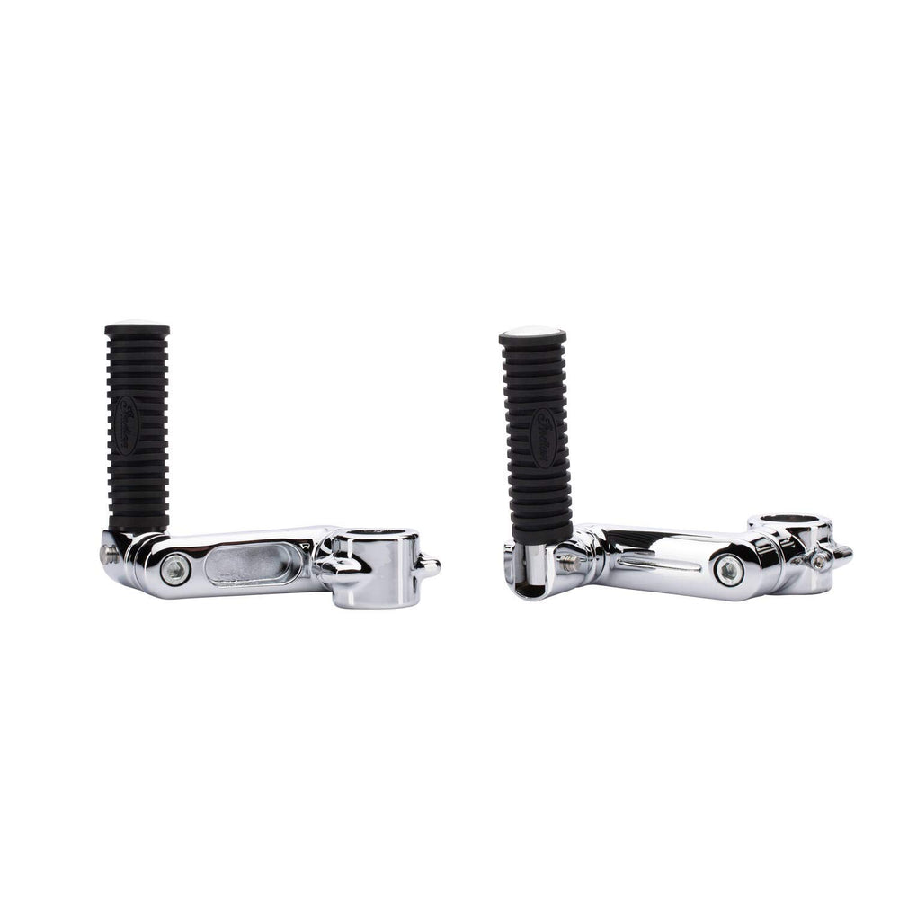 
                      
                        Indian Motorcycle Infinite Highway Pegs for Crash Bars, Pair, Chrome, Adjustable, Rubber Grips, for Specific Pursuit, Scout, Scout Bobber, Chief, Challenger, Springfield Models and More - 2879572-156
                      
                    