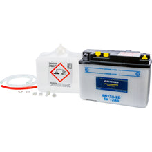 Battery W/Acid 6n12a 2d 6v