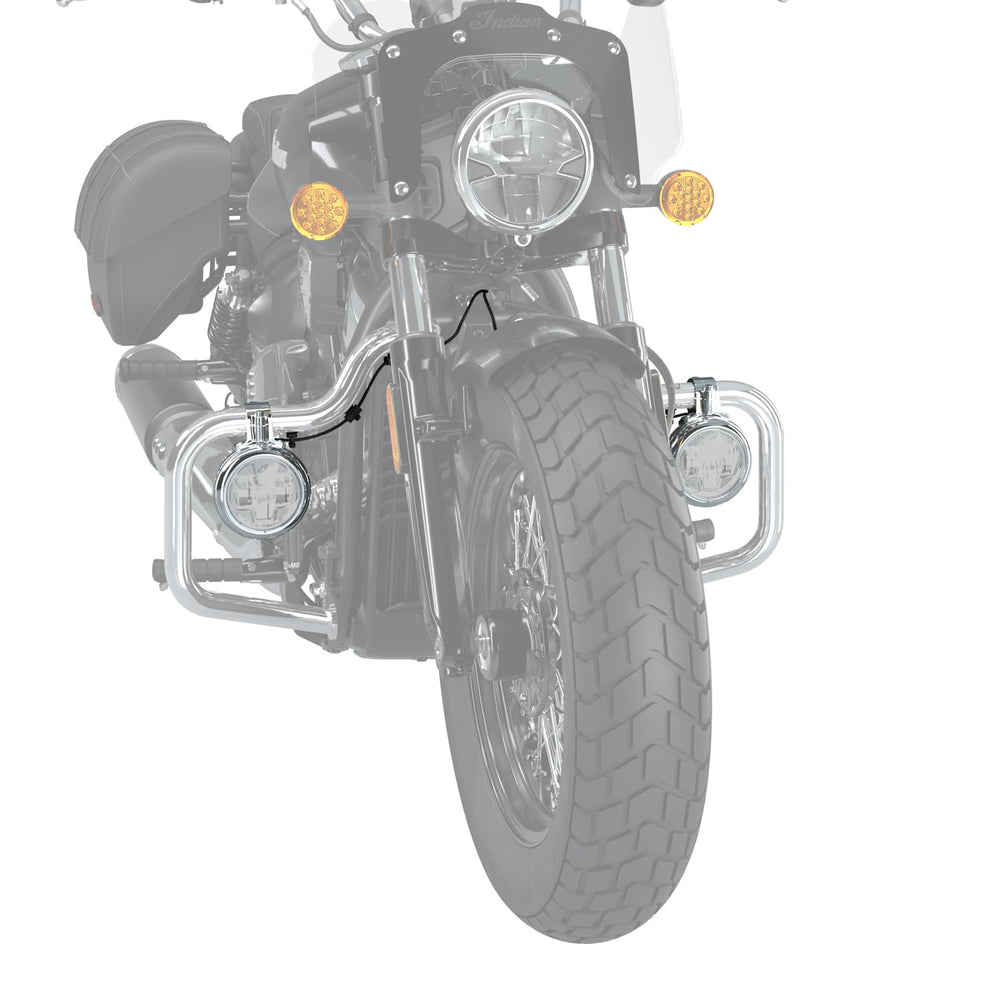 
                      
                        Indian Motorcycle Pathfinder LED Driving Lights Mount - 2890253-156
                      
                    