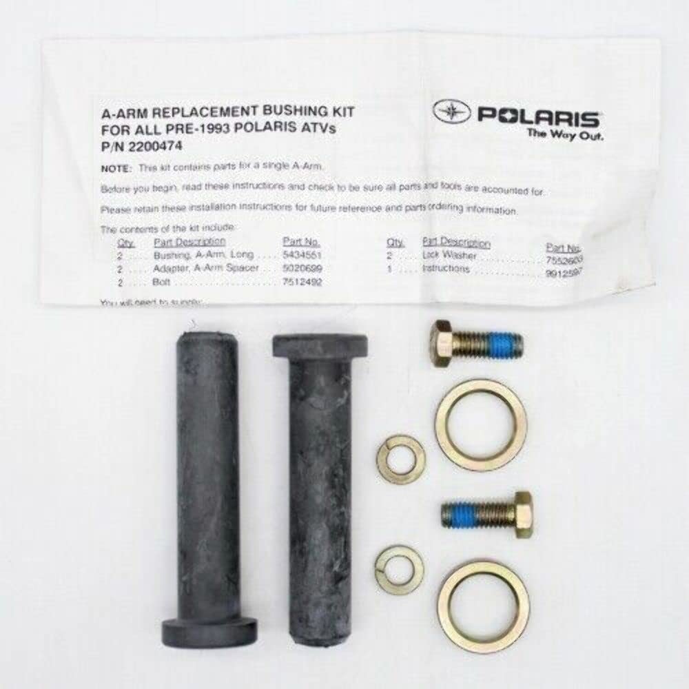 Polaris ATV A-Arm Bearing, Genuine OEM Part 2200474, Qty 1