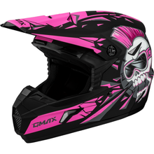 Youth Mx 46y Unstable Helmet Matte Black/Pink Ys
