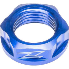Axle Nut M22x32 P1.5 H12l Blue