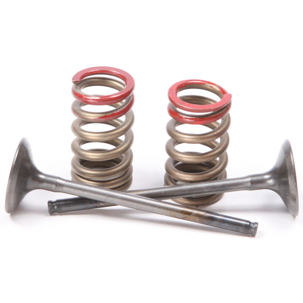 Exhaust Valve Conversion Set Ti Steel Kaw/Suz