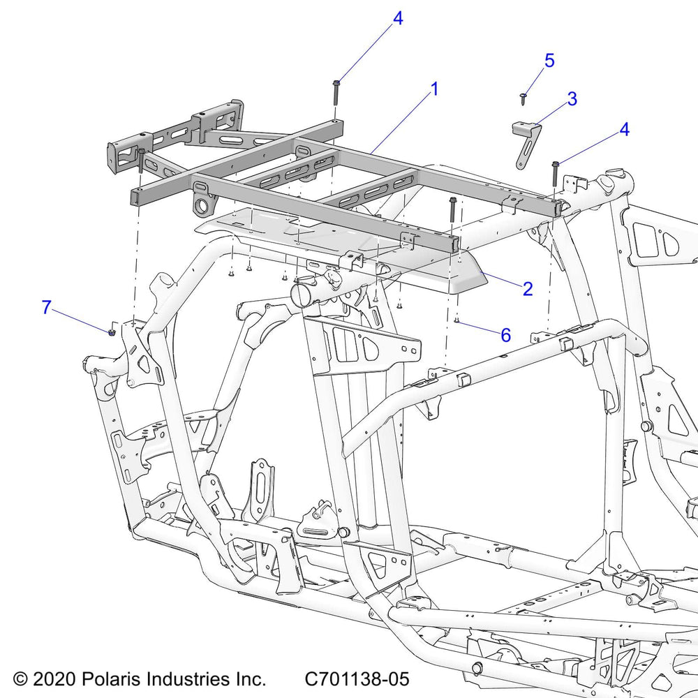 
                      
                        Polaris Ranger RIVET, Genuine OEM Part 7662087, Qty 1
                      
                    
