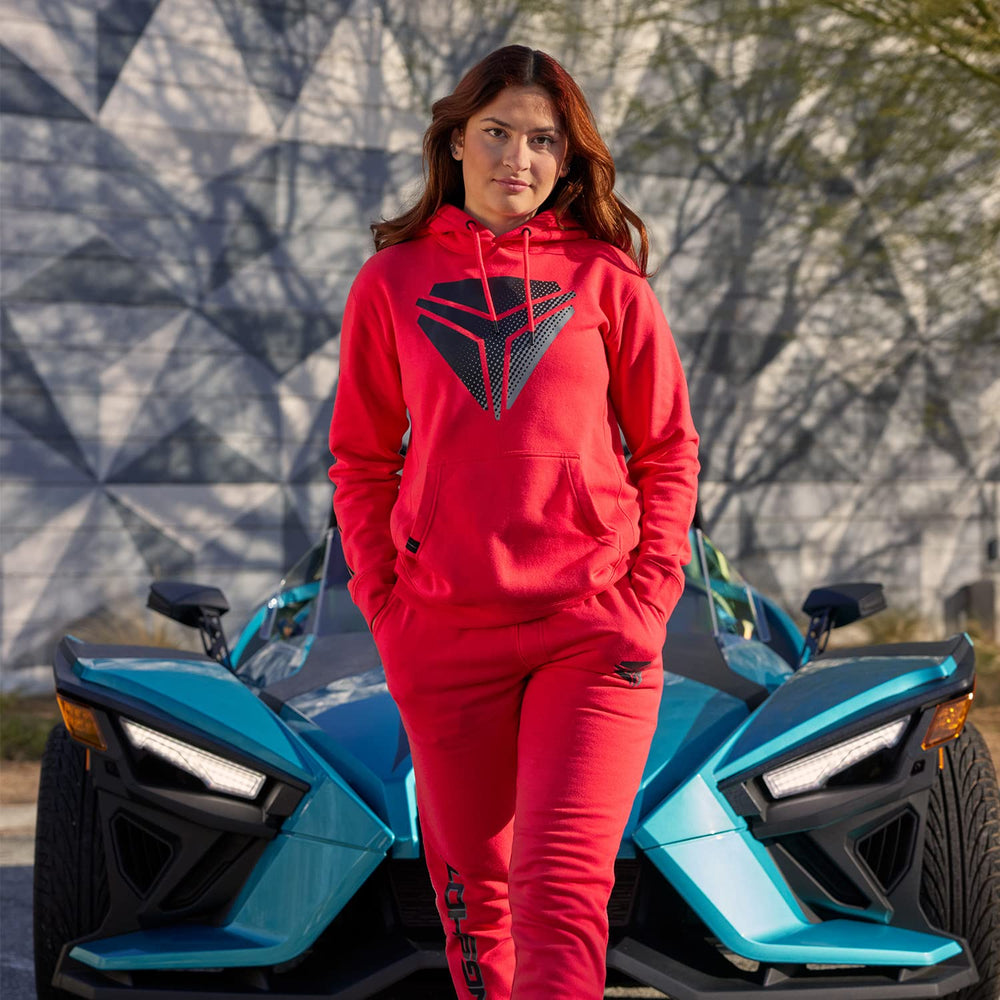 
                      
                        Polaris Slingshot Unisex Hoodie Sweatshirt, Red - XS/S
                      
                    