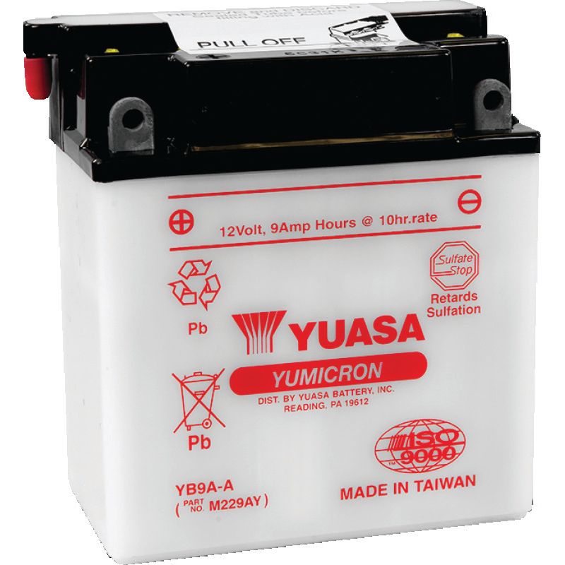 Yuasa YB9A-A Yumicron 12-Volt Battery