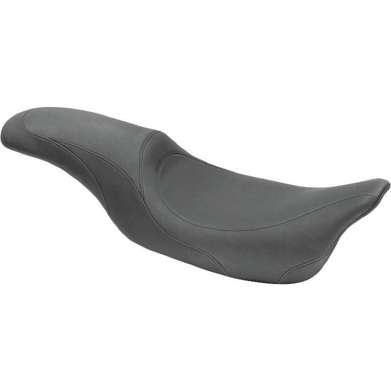 Mustang 08-21 Harley Electra Glide, Rd Glide,Rd King, Str Glide Tripper Fastback 1PC Seat - Black