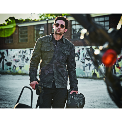 Speed and Strength Call to Arms Moto Shirt Camouflage - Small