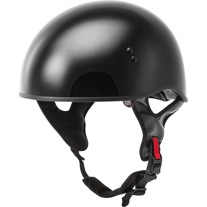 Hh 65 Half Helmet Naked Black Md