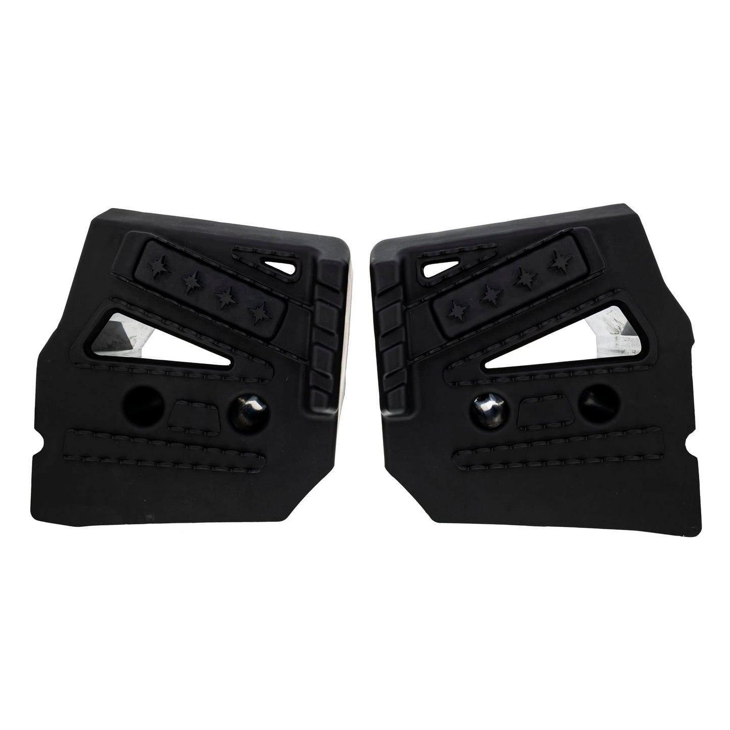 Polaris ATV 7" Passenger Foot Risers- Black