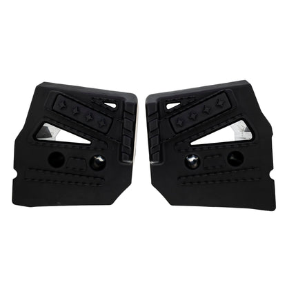 Polaris ATV 7" Passenger Foot Risers- Black