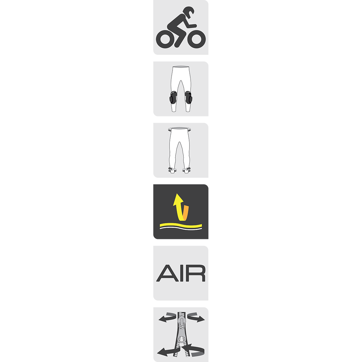 ALPINESTARS Ramjet Air Pants - Black - Medium 3324517-10-M