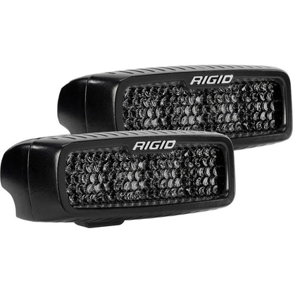 Rigid Industries SR-Q Series PRO Midnight Edition - Spot - Diffused - Pair