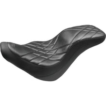 Mustang 18-21 Harley Fat Bob Standard Touring Recessed Passenger Seat - Black