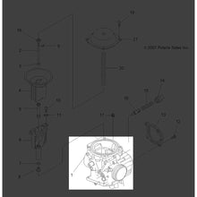 Polaris ATV Carb Assembly, Genuine OEM Part 3131691, Qty 1