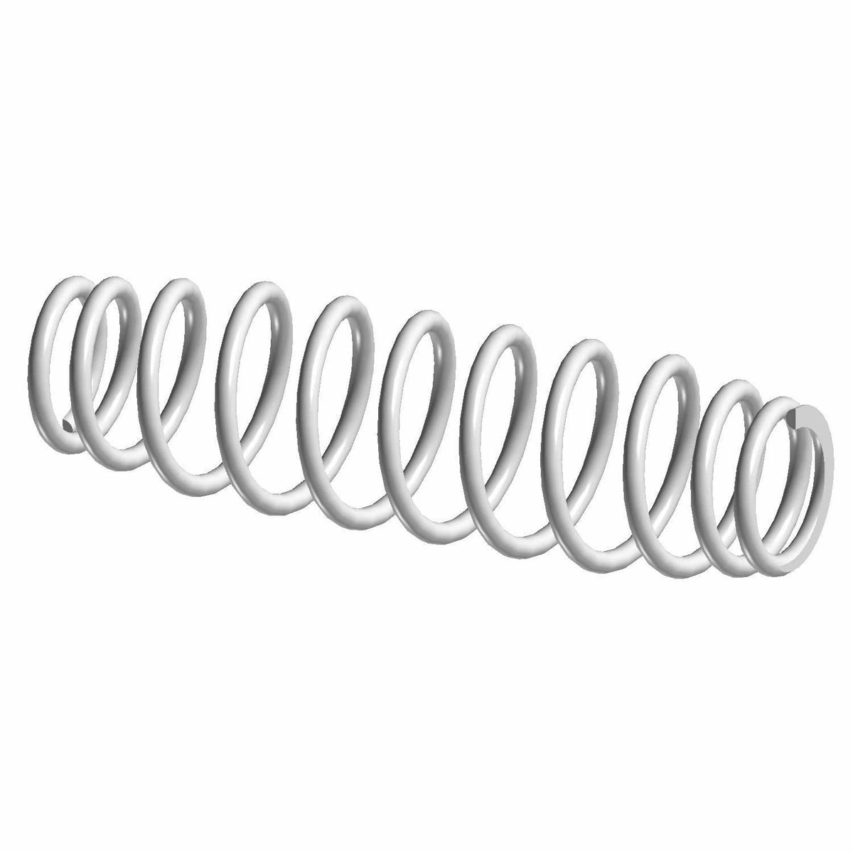Polaris Ranger Spring, Medium Gloss Black, Genuine OEM Part 7043693-067, Qty 1