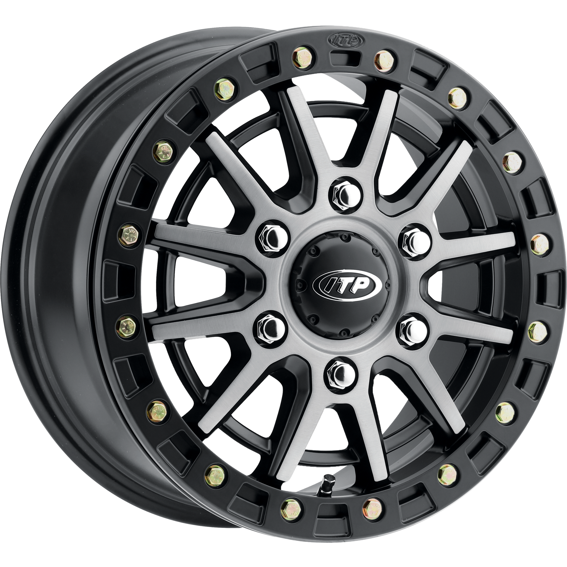 Sd10 Grey / Blk Ring 16x7 6/5.5 6+1