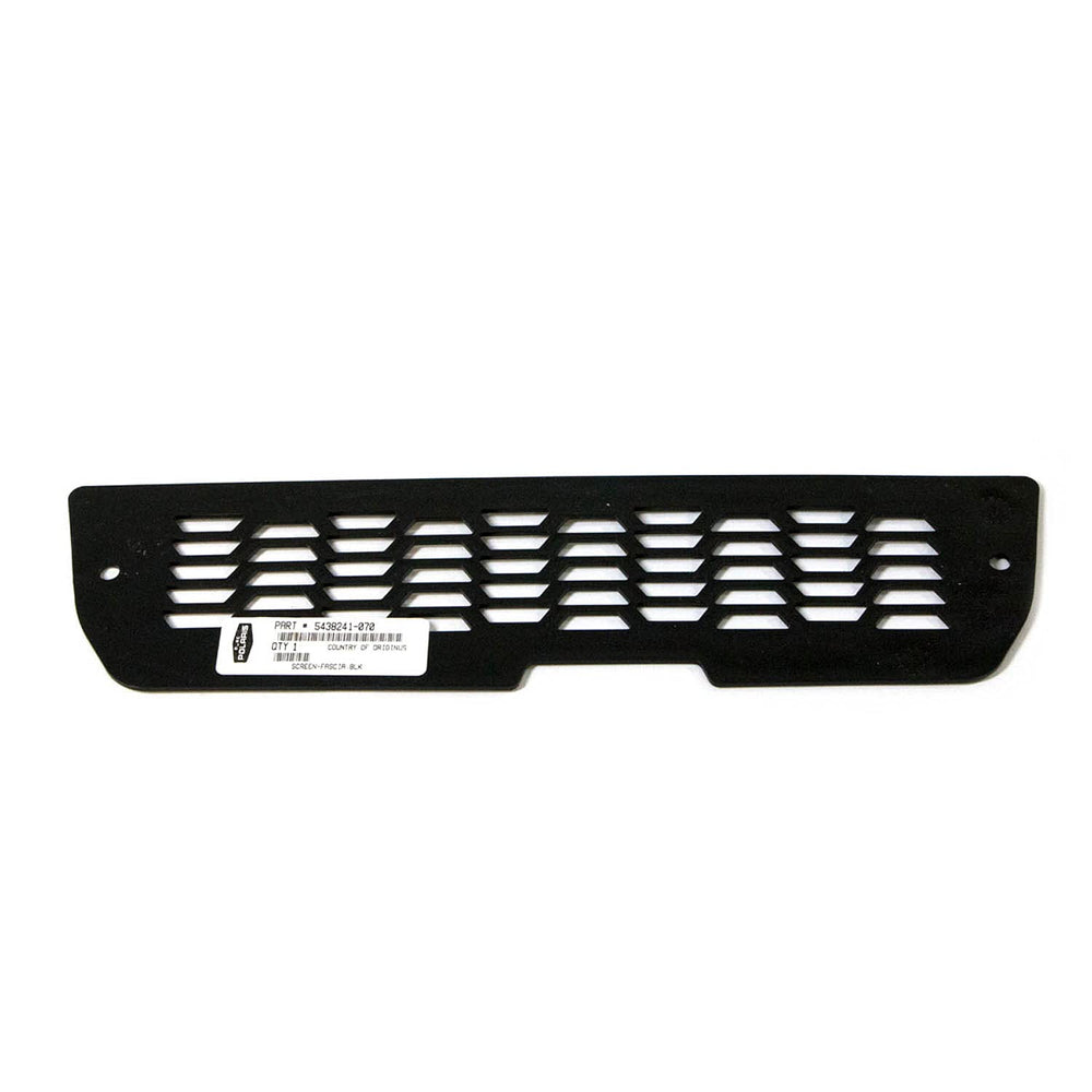 Polaris Ranger Fascia Screen, Gloss Black, Genuine OEM Part 5438241-070, Qty 1