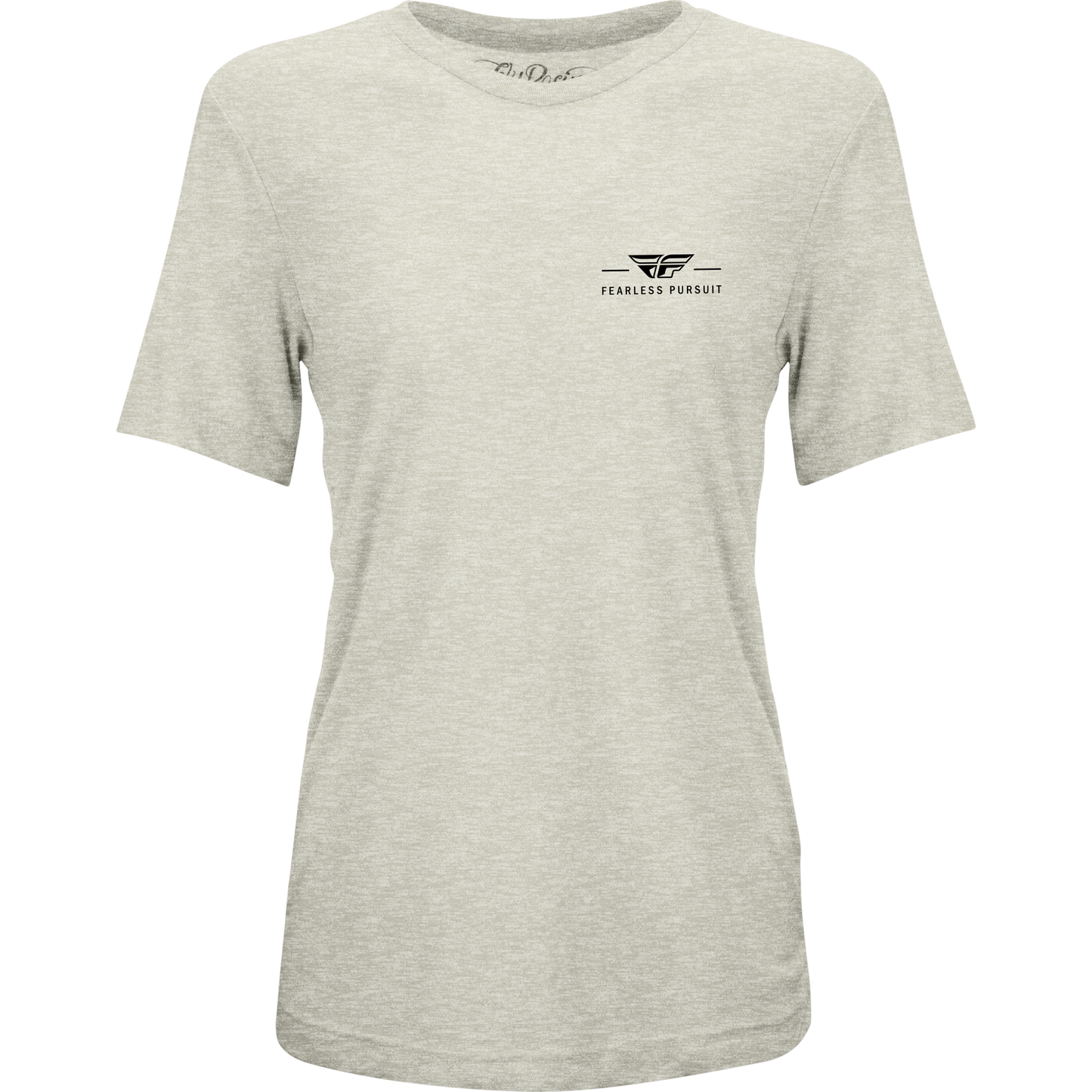 Women's Fly Motto Tee Cream 2x