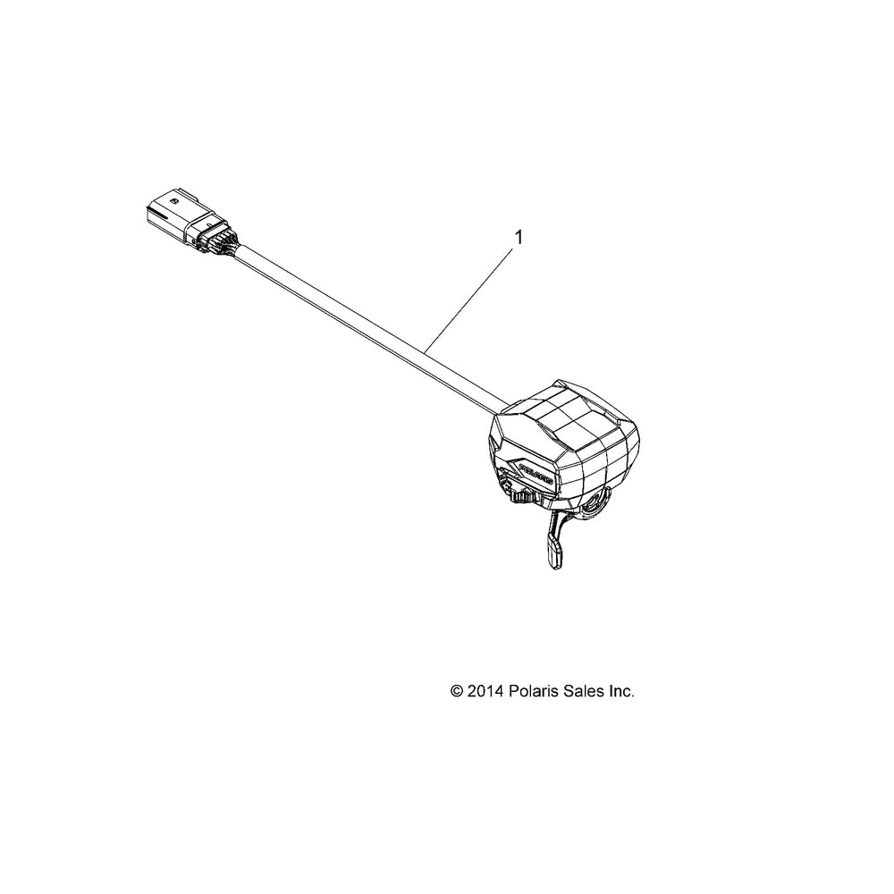 
                      
                        Polaris ATV Throttle Control Assembly, Genuine OEM Part 2010436, Qty 1
                      
                    