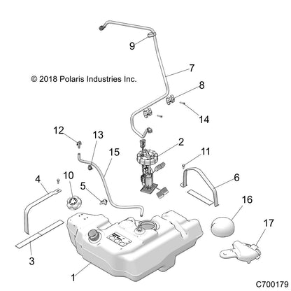 Polaris RZR Fuel Pump Kit, RZR, Genuine OEM Part 2208122, Qty 1