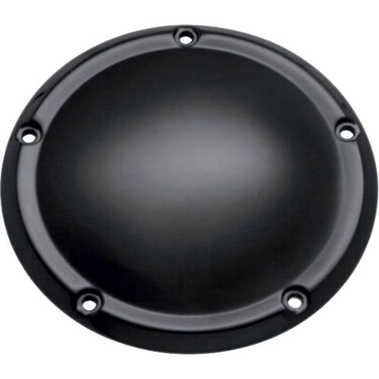 Smooth Derby Cover Satin Blk Narrow Touring 16 Up