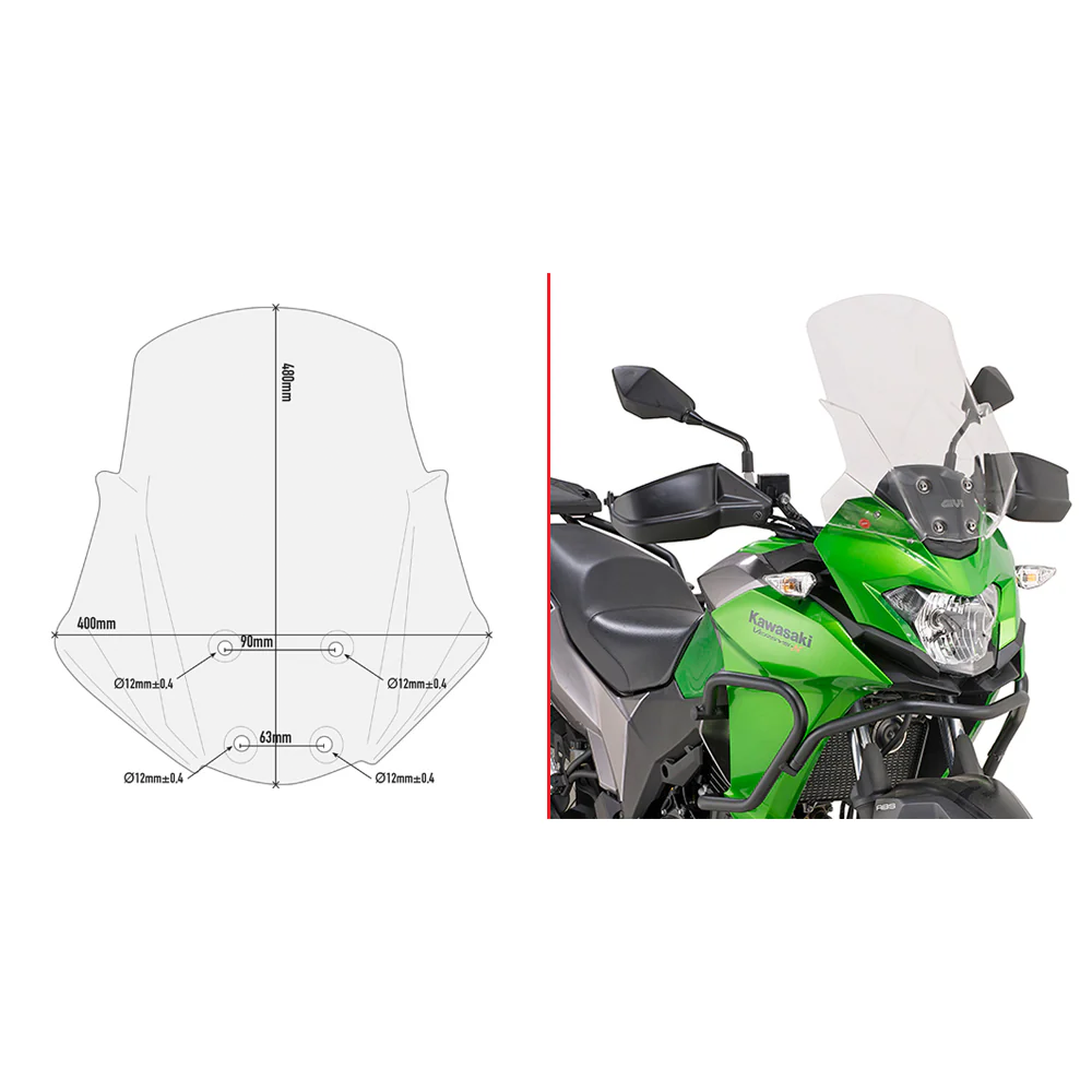 Windshield Specific Clear Kaw