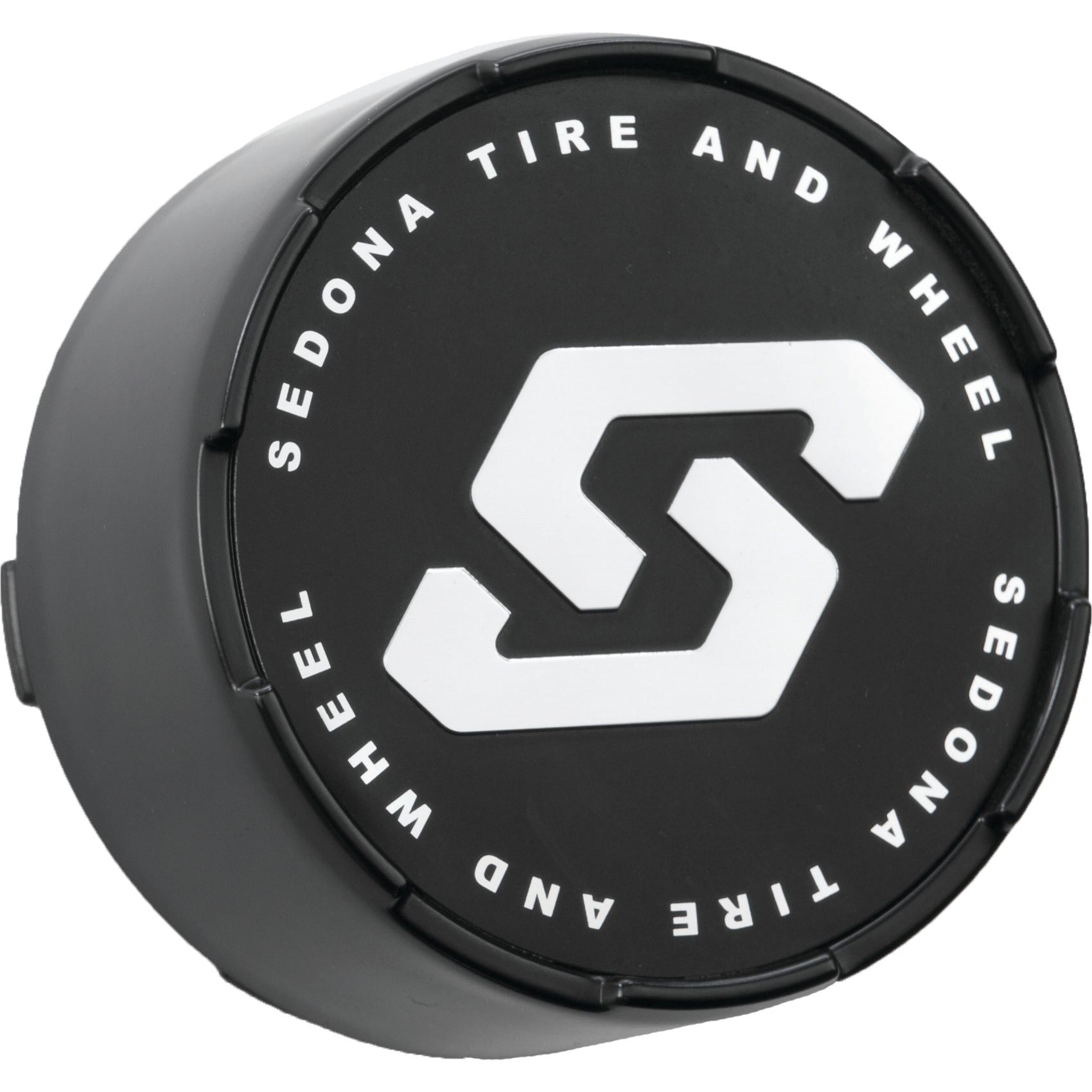 Split 6 Wheel Replacment Cap Black 4/137 4/156