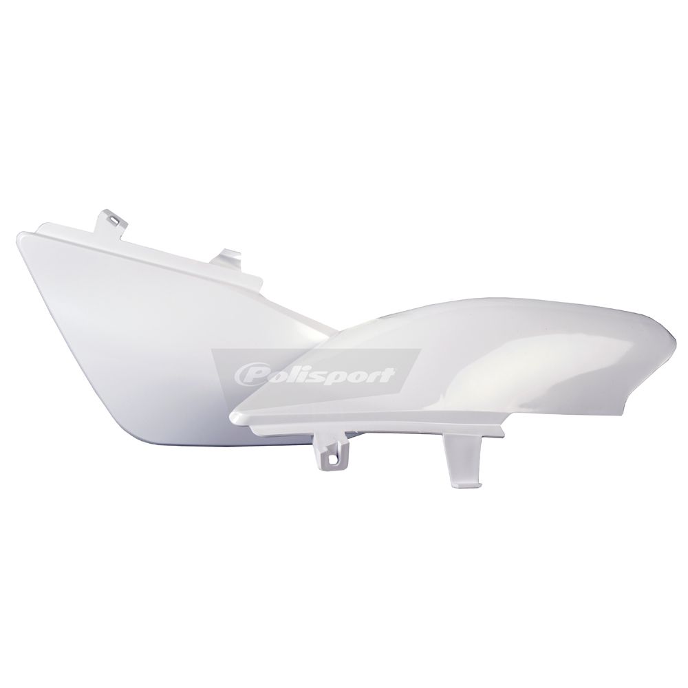 Side Number Plate White