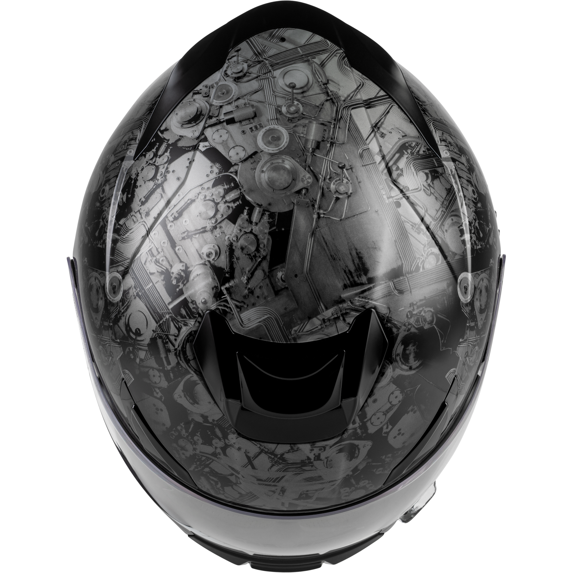 Sentinel Mech Helmet Black/Grey/Red Md