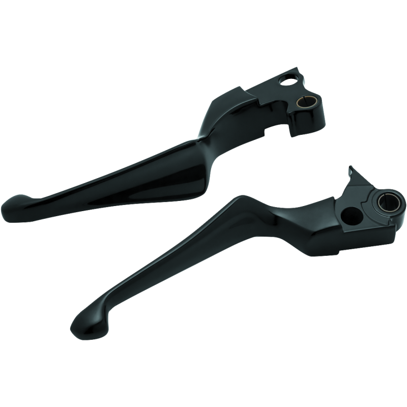 Kuryakyn Boss Blades Lever Set 96-Up Cable Gloss Black