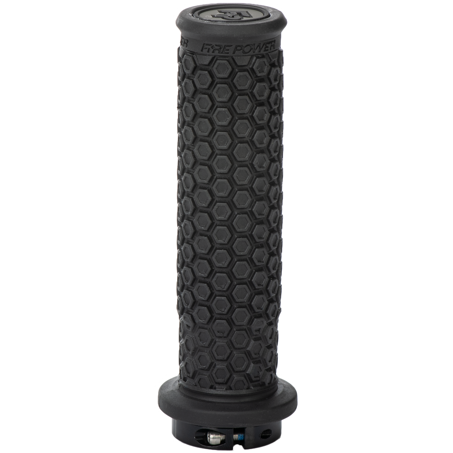 Control Mx Lock On Grips Black   No Waffle
