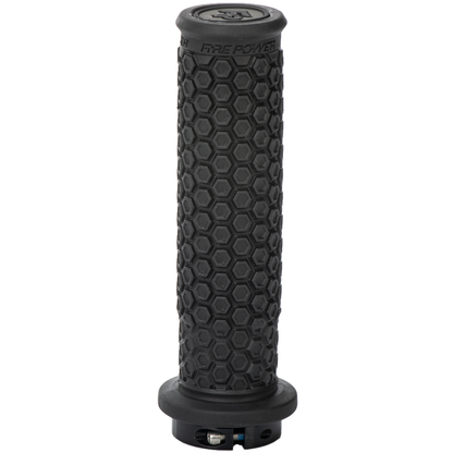 Control Mx Lock On Grips Black   No Waffle