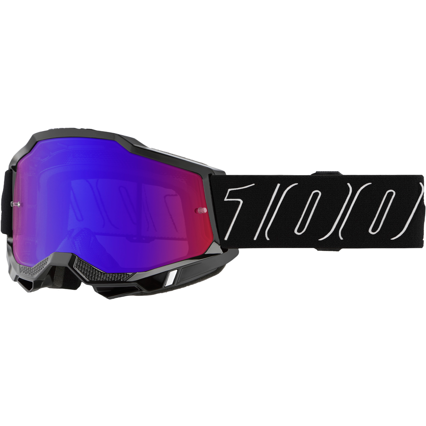 Accuri 2 Goggle Blackline Mirror Red/Blue Lens