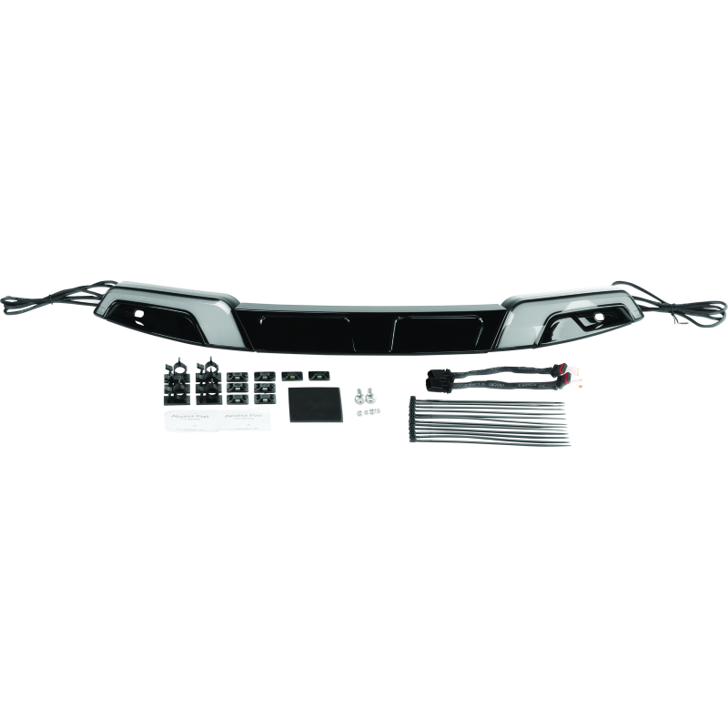 Kuryakyn Tracer Windshield Trim 14-Up FLH Models Black