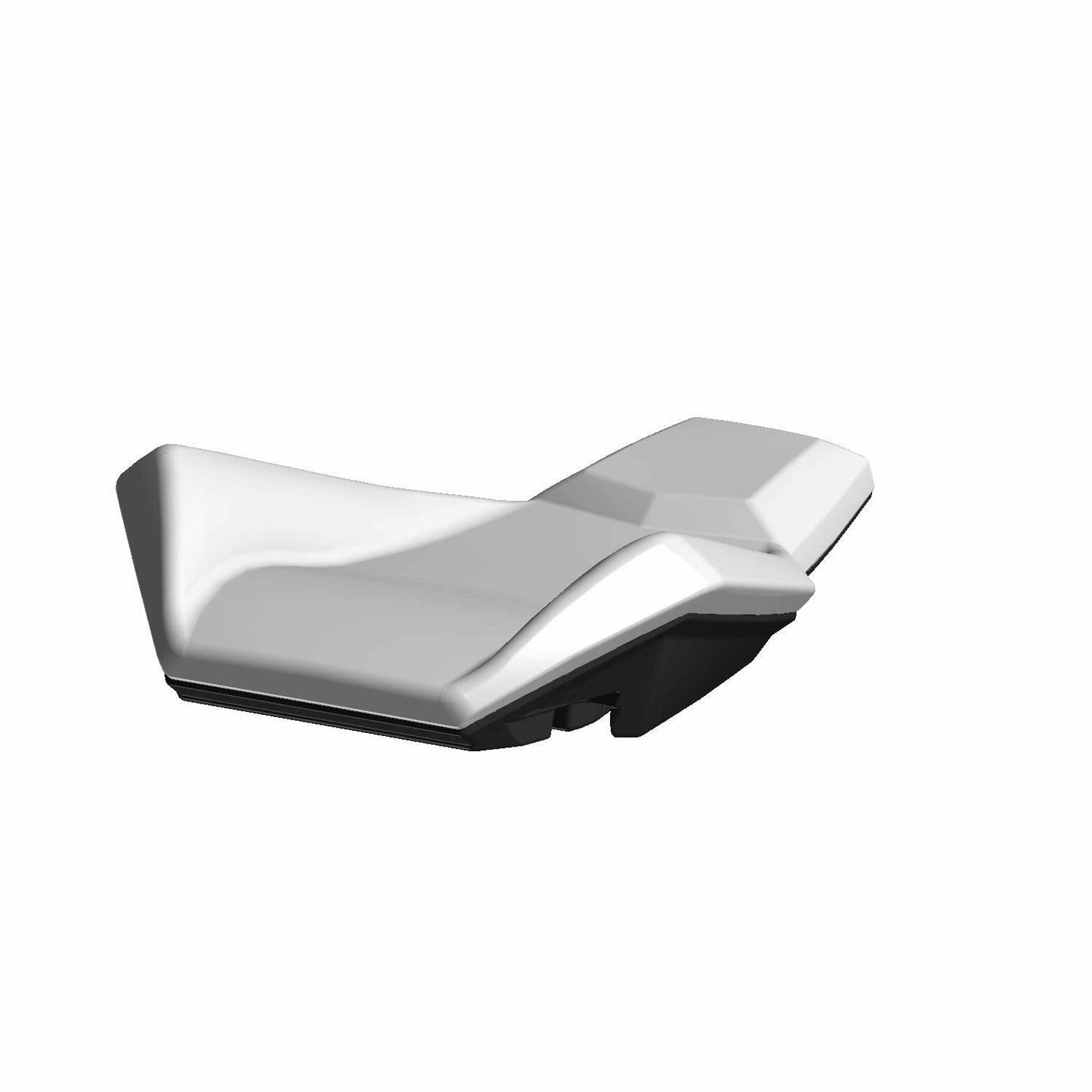 Polaris Slingshot Seatback Assembly, Turbo Silver, Genuine OEM Part 2688306-VNA, Qty 1