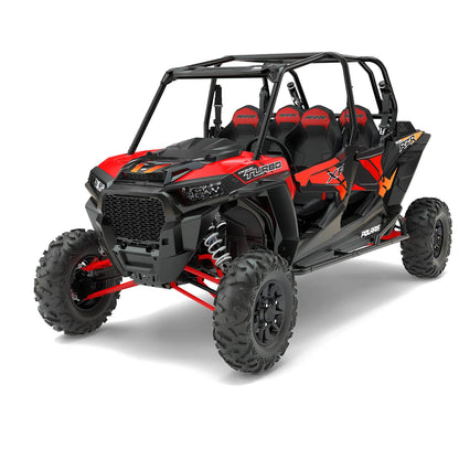 Polaris RZR Kick-Out Rock Sliders, 4-Seat