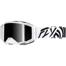 Zone Elite Goggle Black/White W/ Black Mirror/Smoke Lens