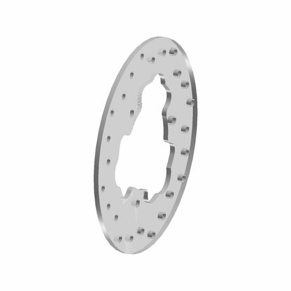 Polaris ATV Brake Disc, Genuine OEM Part 5253186, Qty 1