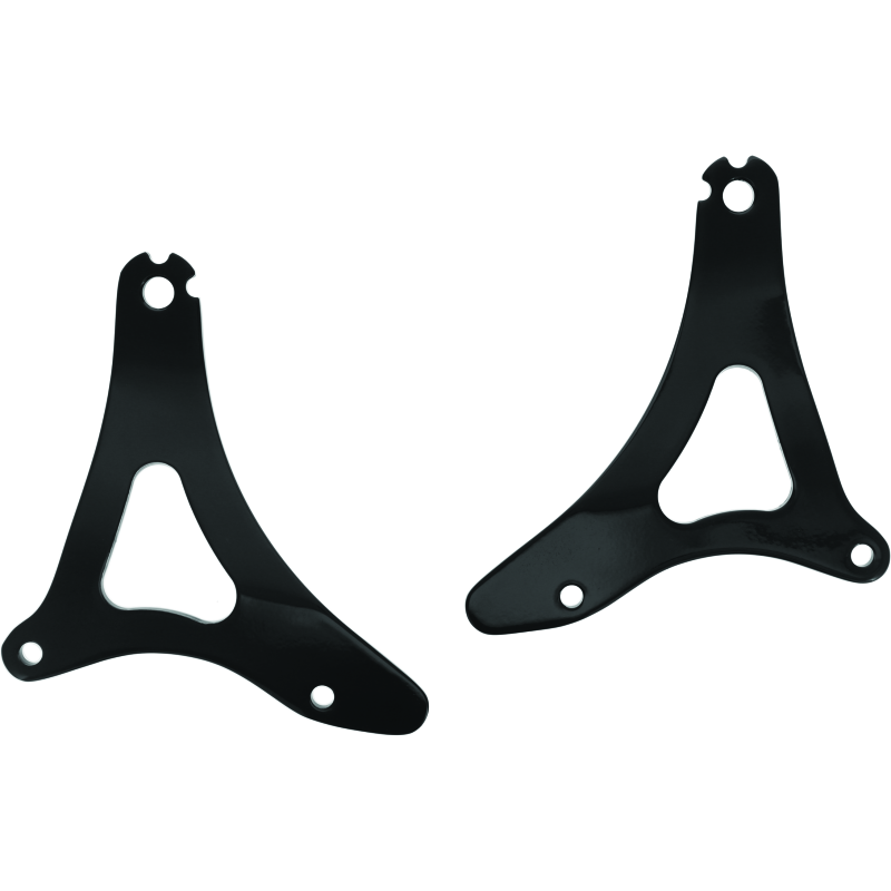 Kuryakyn Fixed Mounts Multi-Purpose Driver & Passenger Backrest 14-22 Touring Models Black