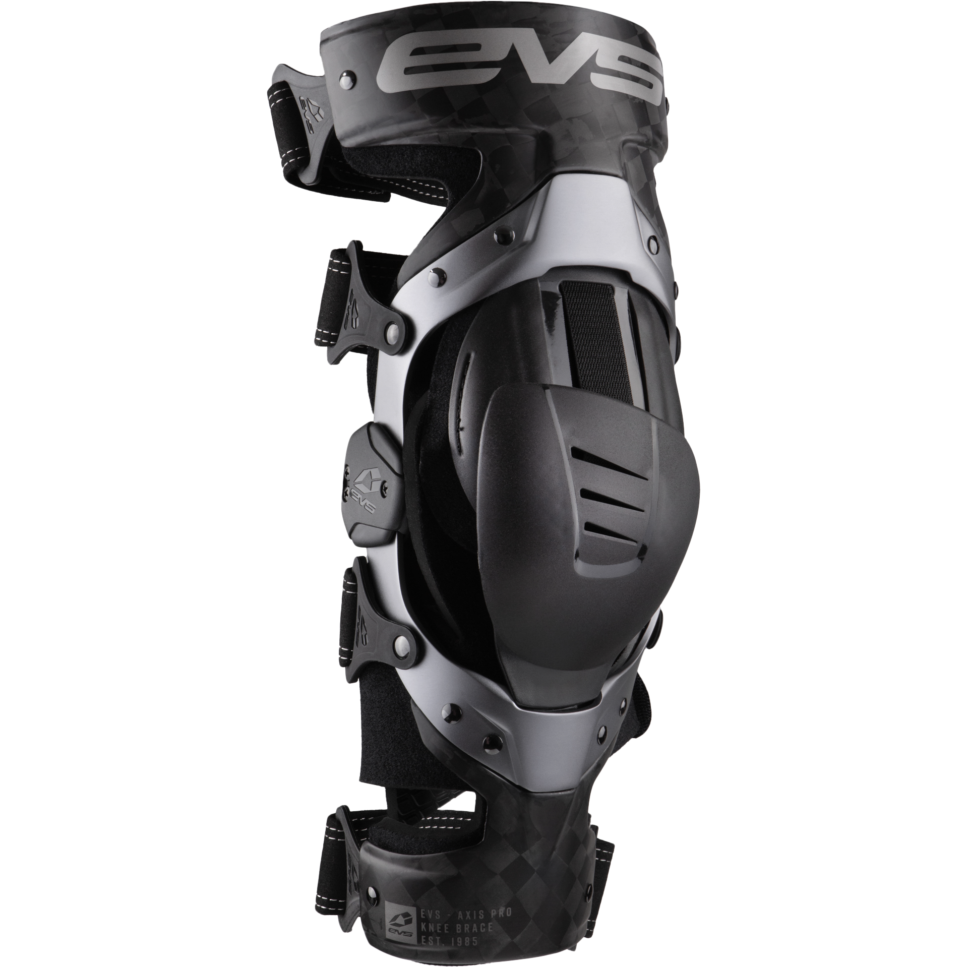 Axis Pro Knee Brace Pair Black/Grey Lg