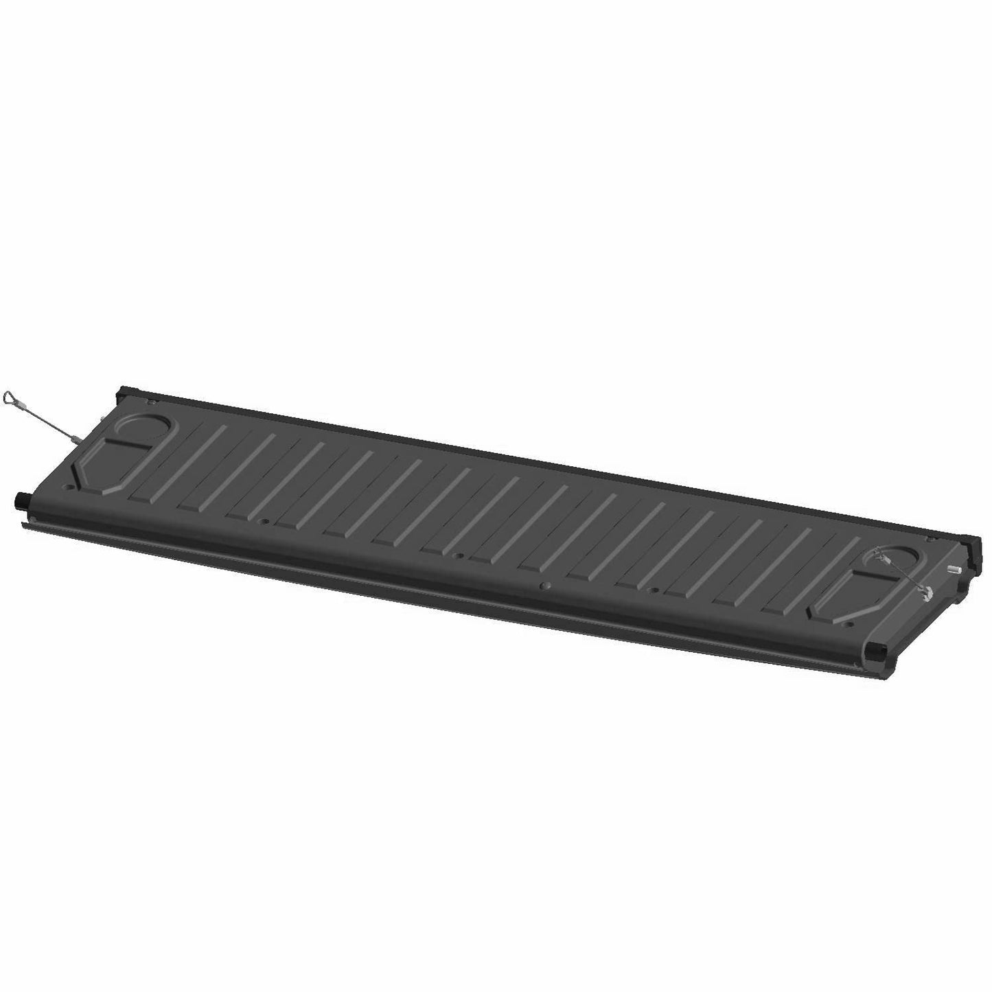 Polaris Ranger Tailgate Assembly, Gloss Black, Genuine OEM Part 2636365-070, Qty 1