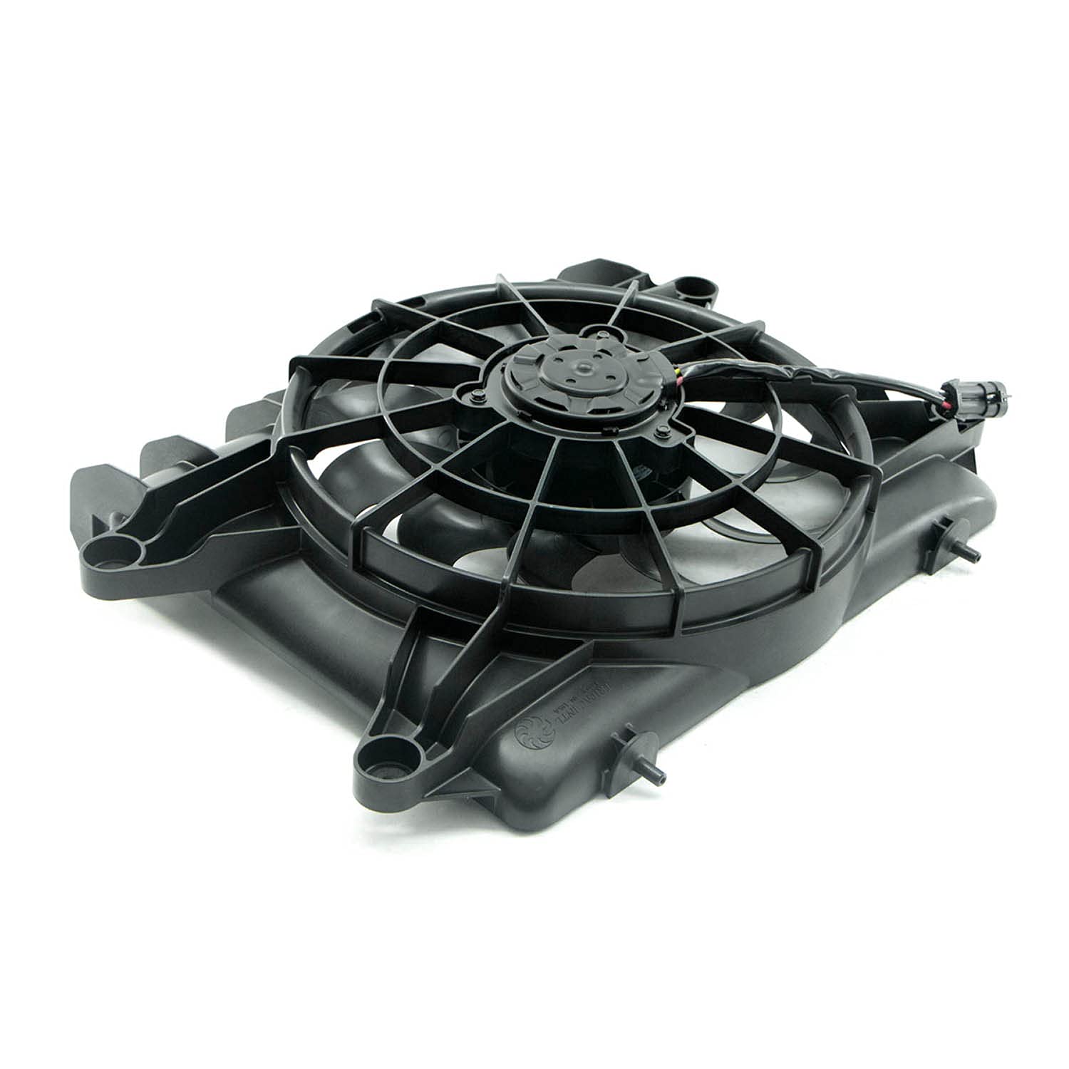 Polaris Ranger Fan Shroud Assembly, Genuine OEM Part 2412474, Qty 1